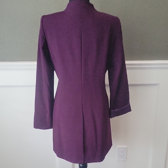 Calvin Klein Deep Purple Women's Blazer - Picture 4 of 6